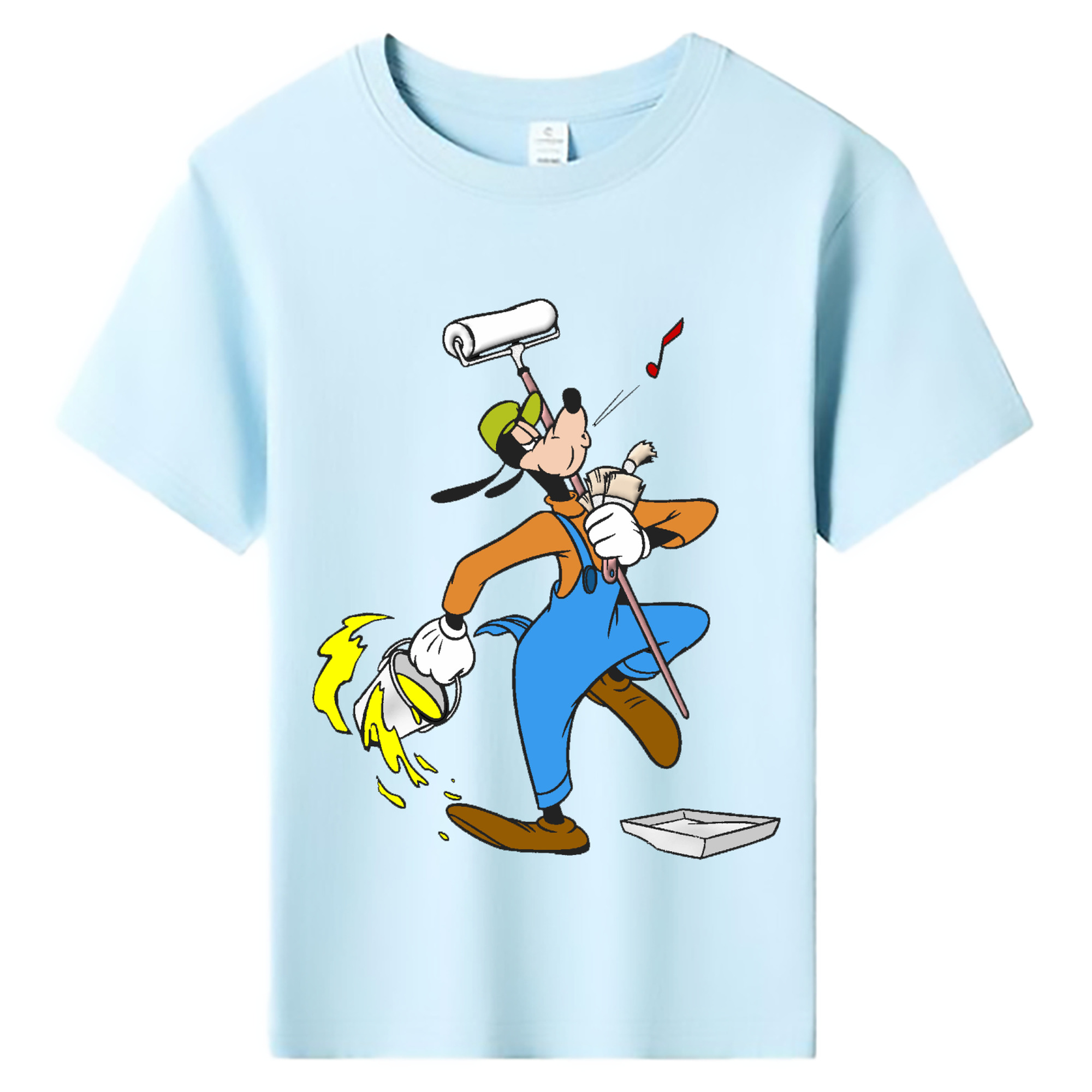 ミッキーマウス Mickey Mouse 綿100％キッズTシャツ（フロントプリント）